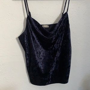 FREE PEOPLE VELVET TANK